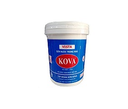 Kova Vista-Trắng Thùng 25kg-Sơn Nước Trong Nhà-Sơn Nội Thất