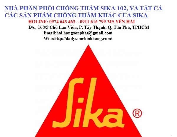 BẢNG GIÁ SIKA GIÁ RẺ MỚI CẬP NHẬT 2018