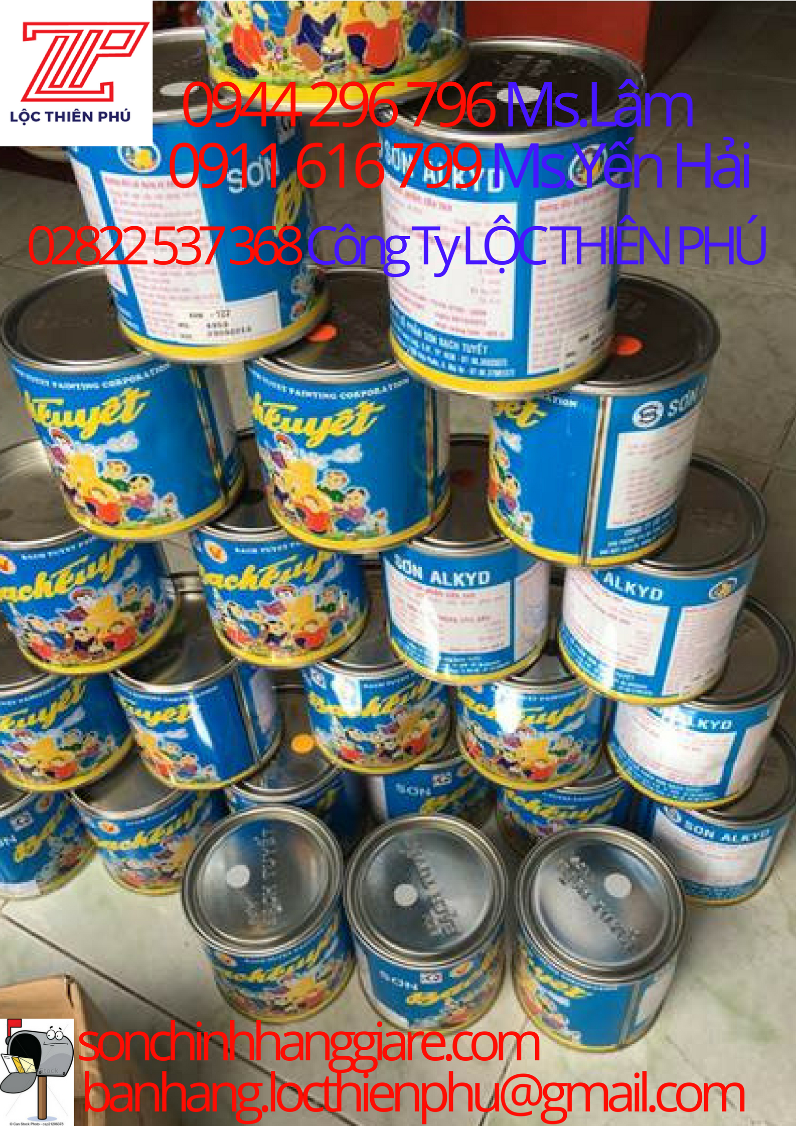 TỔNG ĐẠI LÝ - SƠN DẦU BẠCH TUYẾT TRẮNG XANH 170 LON 3KG/THÙNG 16KG - SƠN BẢO VỆ SẮT THÉP